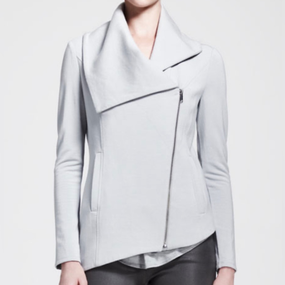 Helmut Lang Sweatshirt Knit Zip Jacket